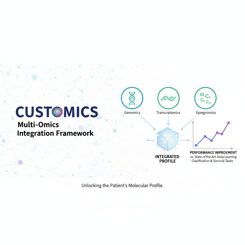 CustOmics: A versatile deep-learning based strategy for multi-omics integration